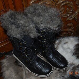 Sorel New fur-lined water proof boots